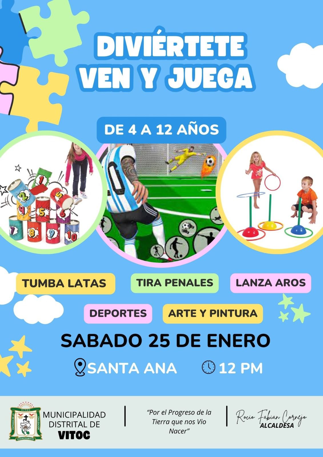 Municipalidad Distrital de Vitoc - ‼️POR EL PROGRESO DE LA TIERRA QUE ...