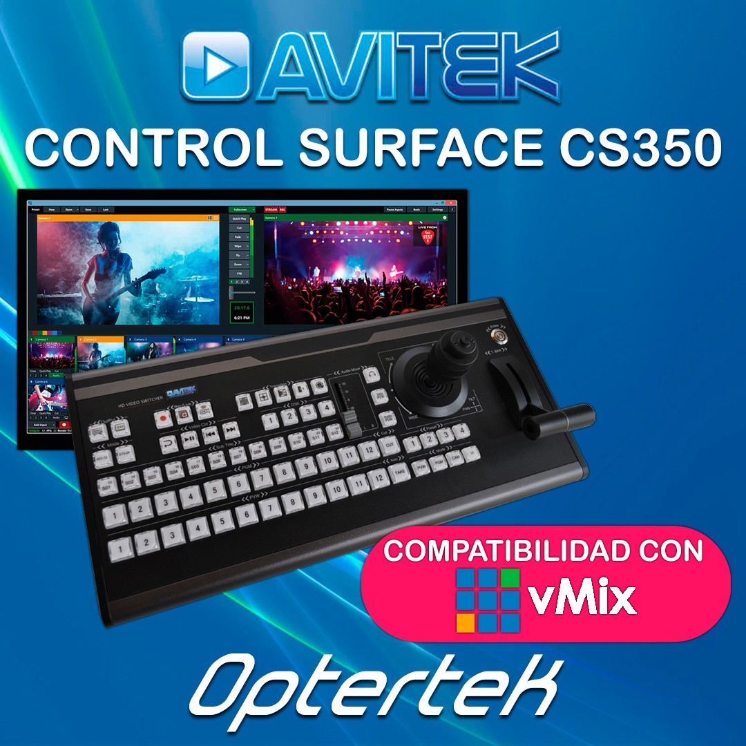 Avitek - Avitek presenta el nuevo Control Surface CS350...