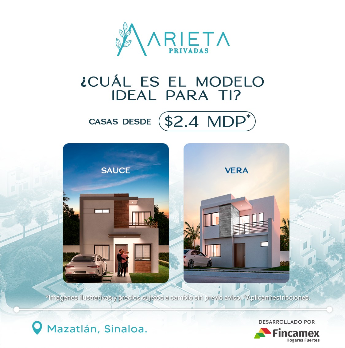Arieta - ¿Cuál es el modelo ideal para ti? 🏡 Con dos modelos para ...
