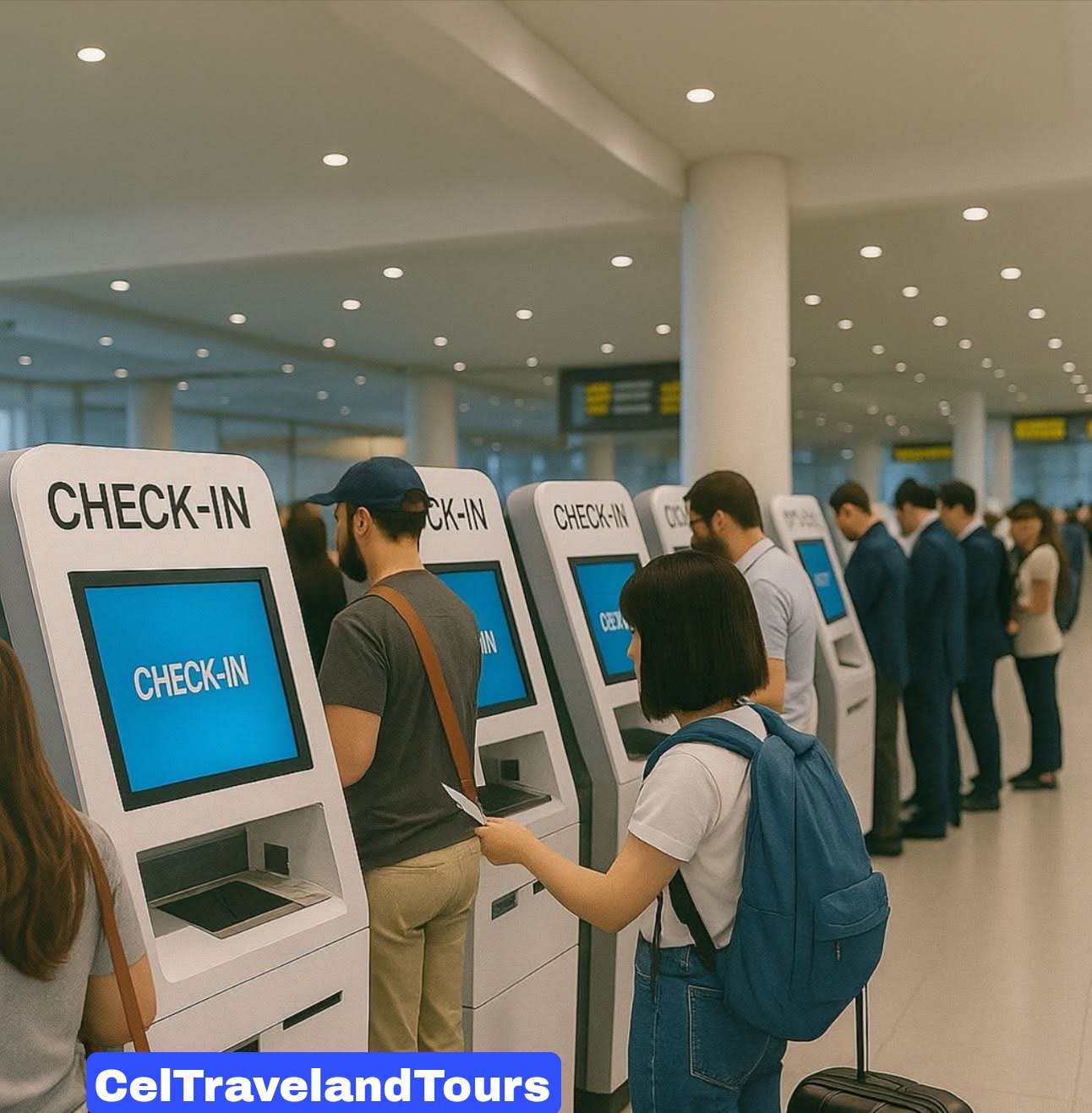 Cel - ️ Self-Check-in Kiosks: Paano Gamitin Maraming OFWs at seafarers ...