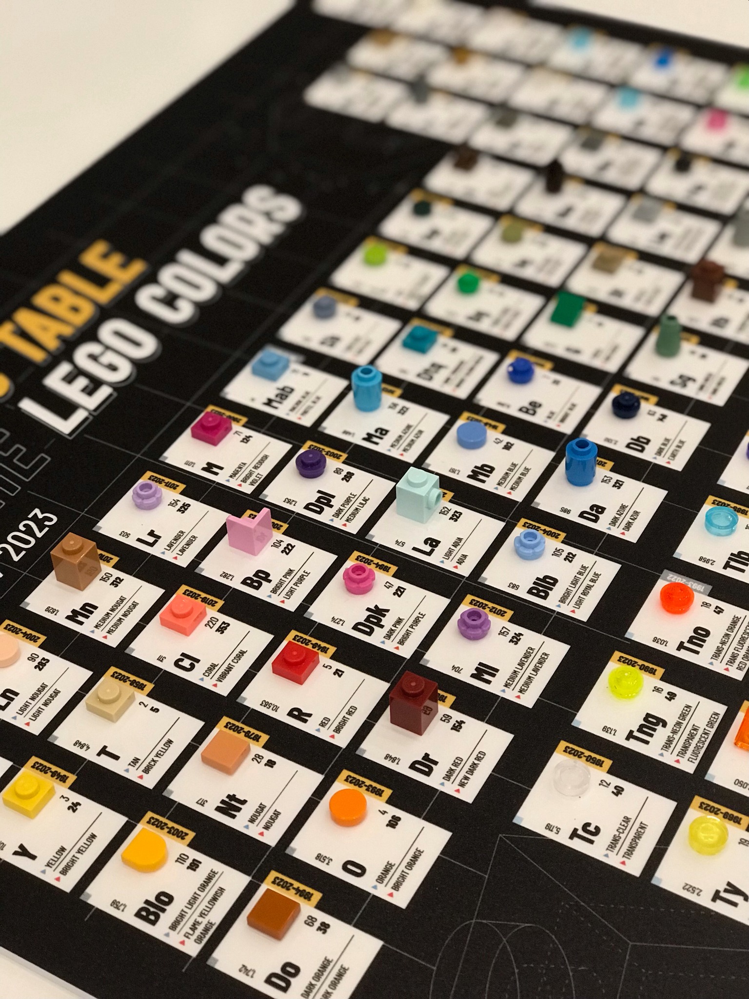WLWYB - The Rarest LEGO® Colors: A Collector's Dream 🌈 ... | Facebook