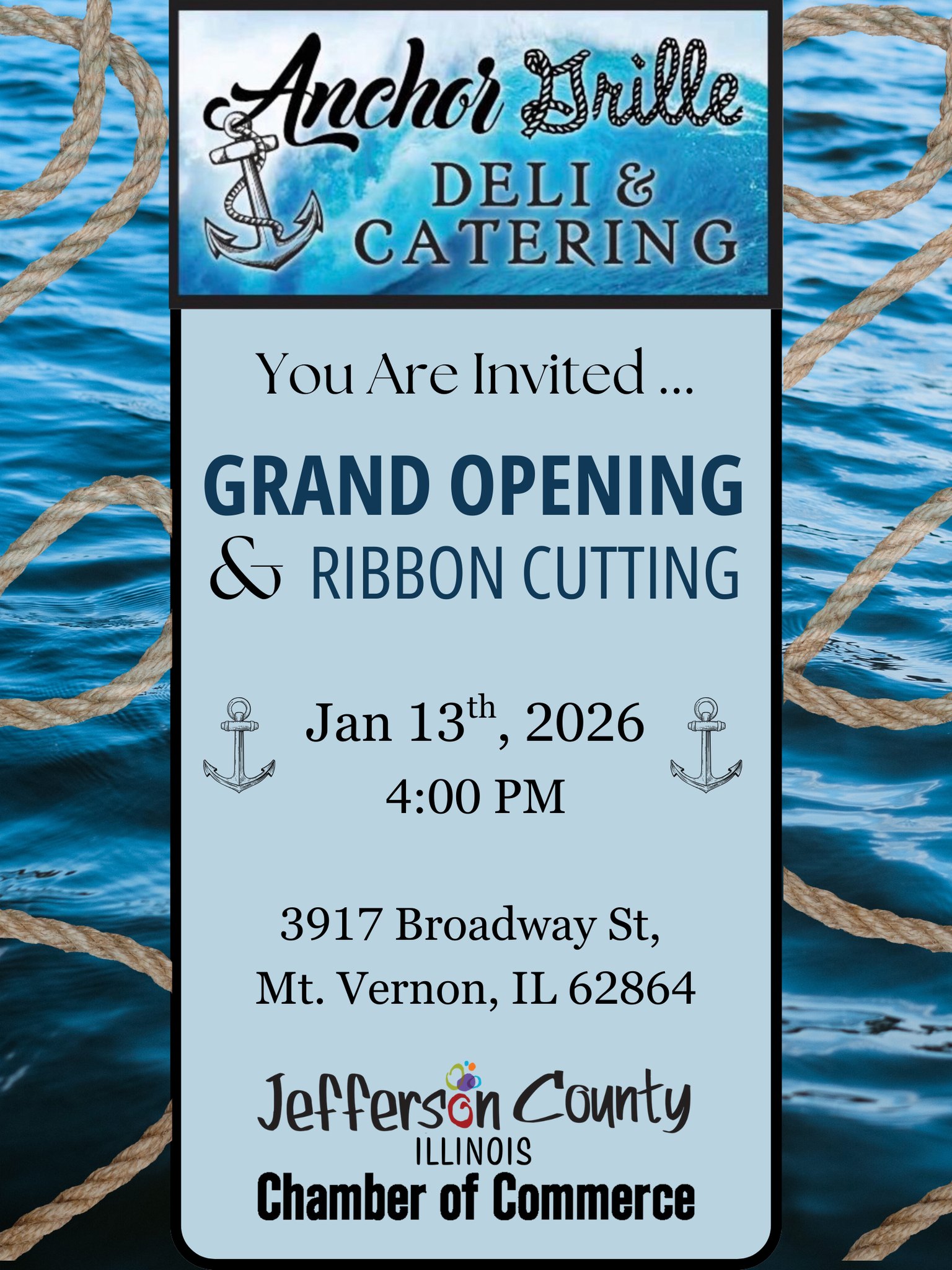 Anchor Deli & Catering Ribbon Cutting