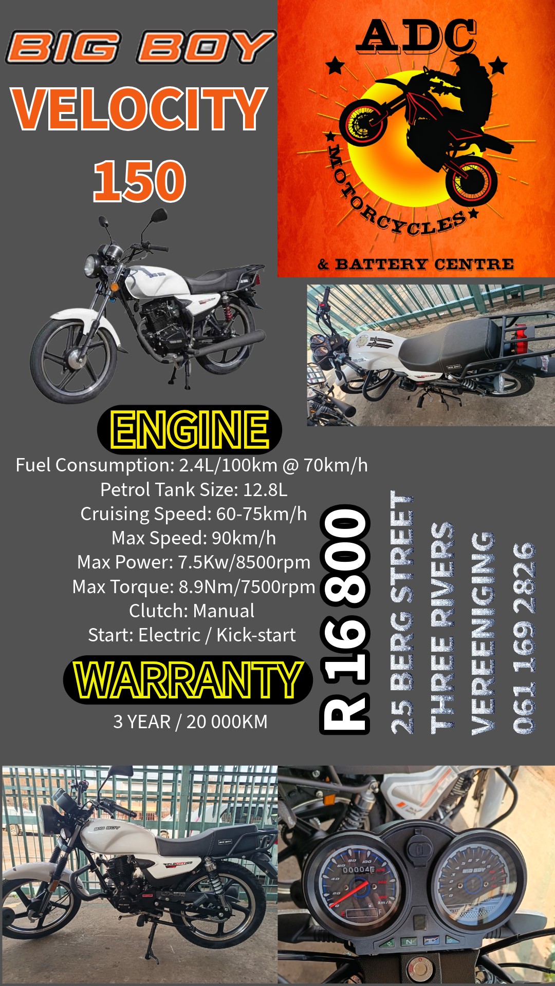 Adc Motorcycles & Battery Centre | Three Rivers