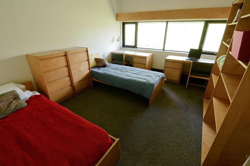 A double room in Otonabee College! Some... Trent University Housing