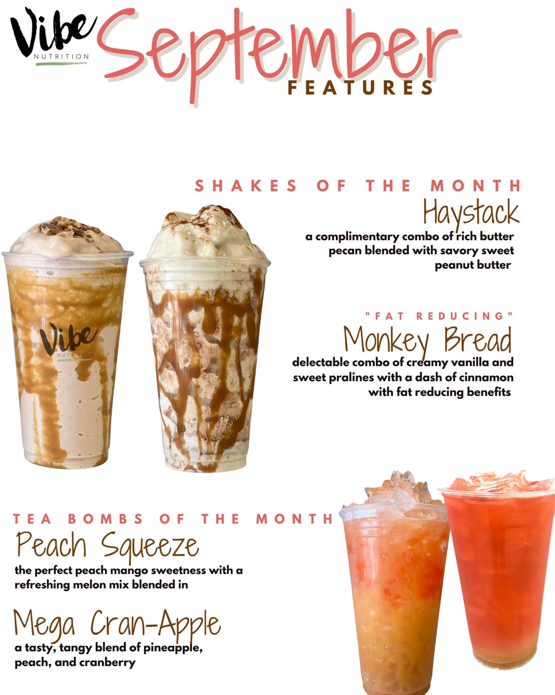 Vibe Dothan - NEW month NEW menu features 😋 🍂Haystack...