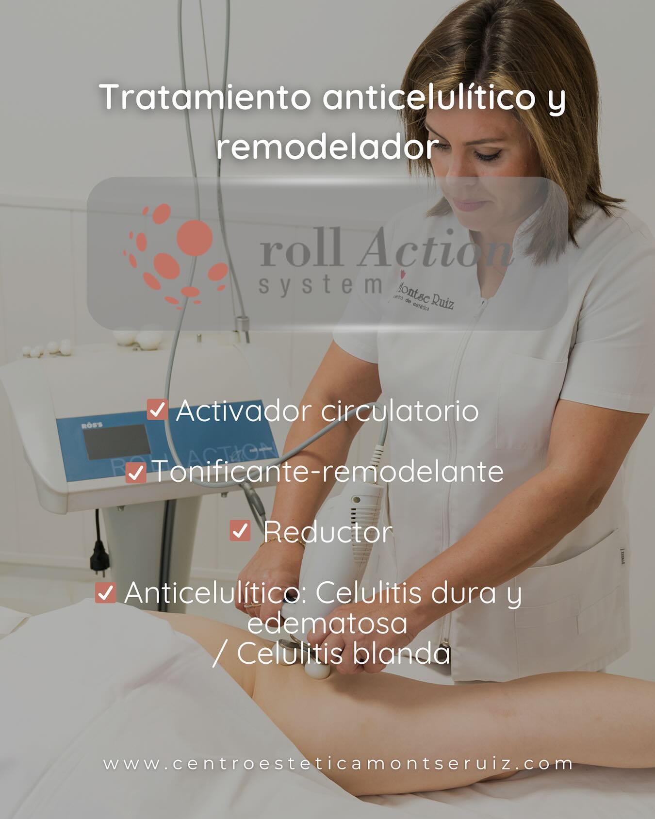 Centro - #Rollaction es un tratamiento #anticelulítico y remodelador ...
