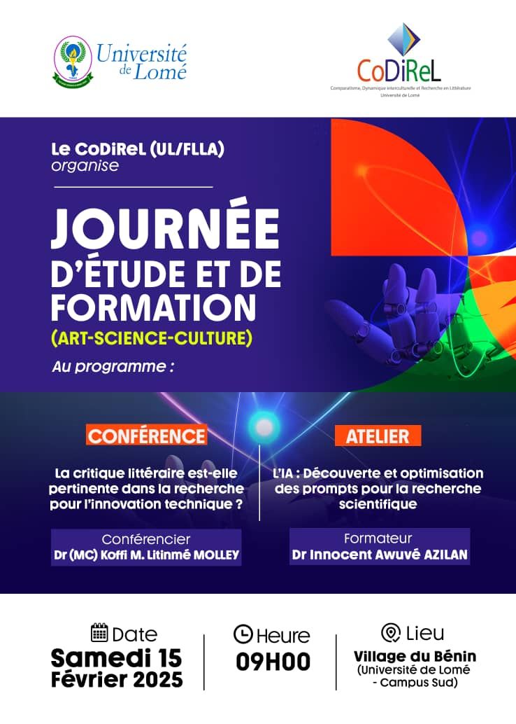 Lettres Modernes-Codirel-Université de Lomé | Lomé