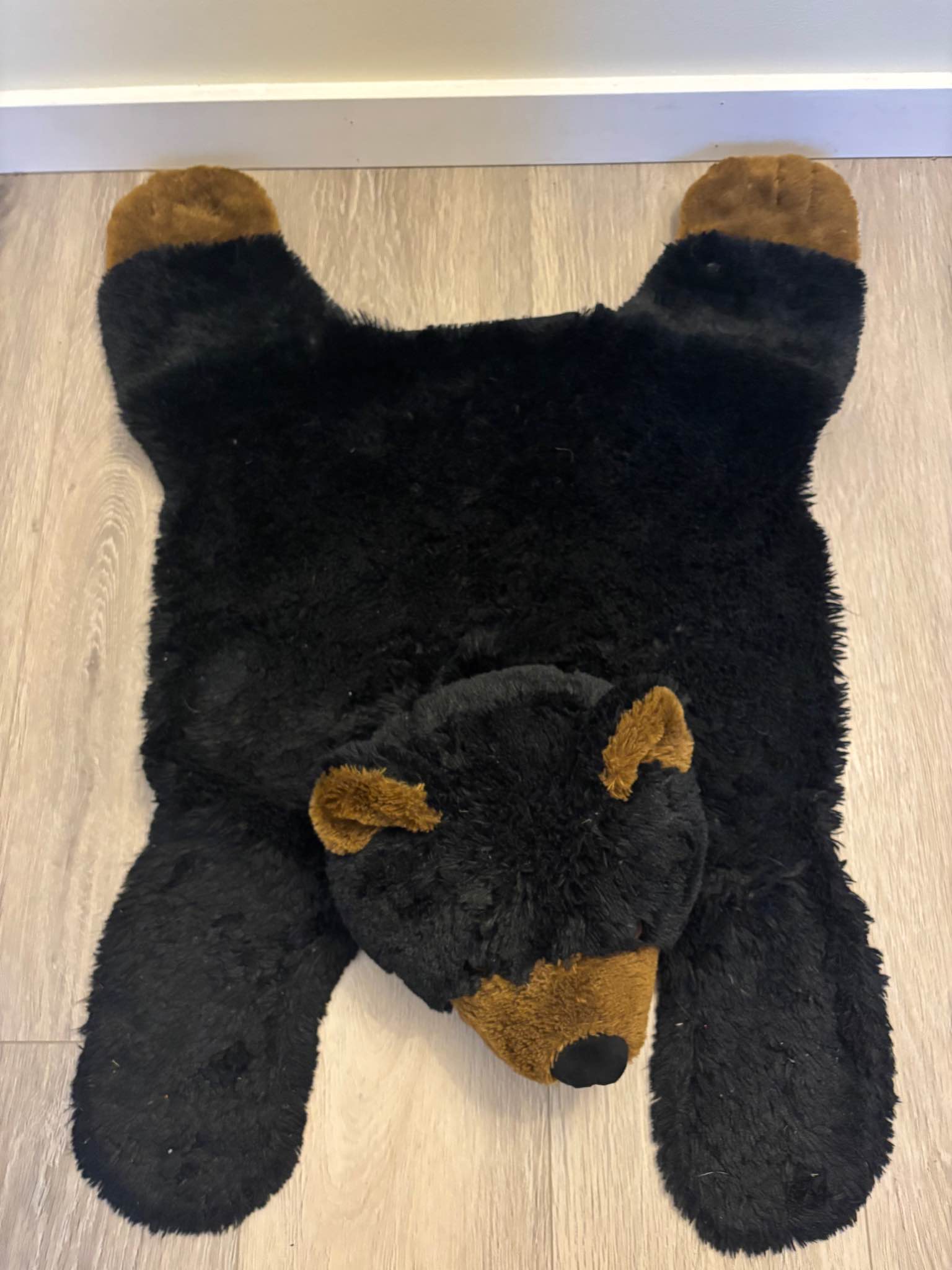 Boys Plague, Stuffed Bear Rug, Stuffed Hanging Deer &Moose Head, Little ...