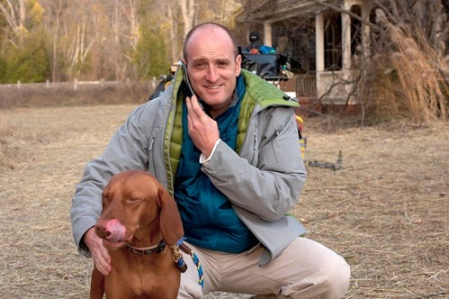 Staunch - Michael Sucsy and Teddy on set, Toronto Zoo, Octoberr 2007 ...