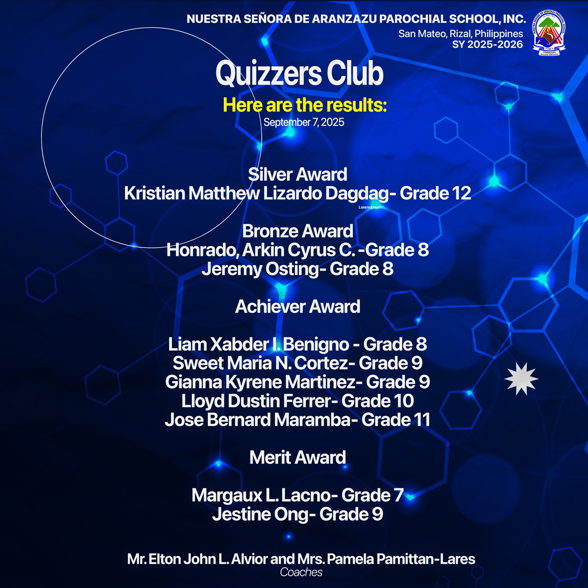 Nuestra - Welcome back to school, Aranzan students! The S.Y. 2025-2026 ...
