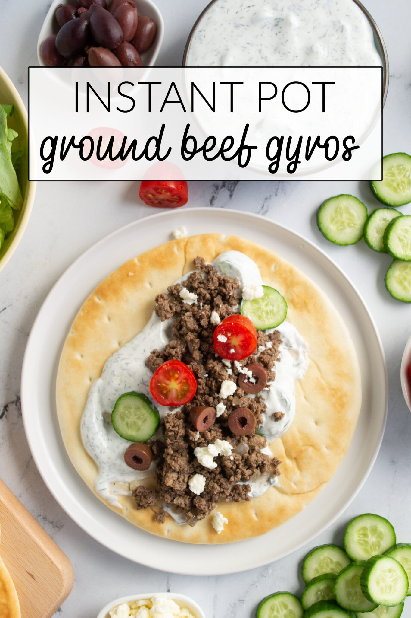 Make - Gyros are my all-time favorite sandwich. These ground beef gyros ...