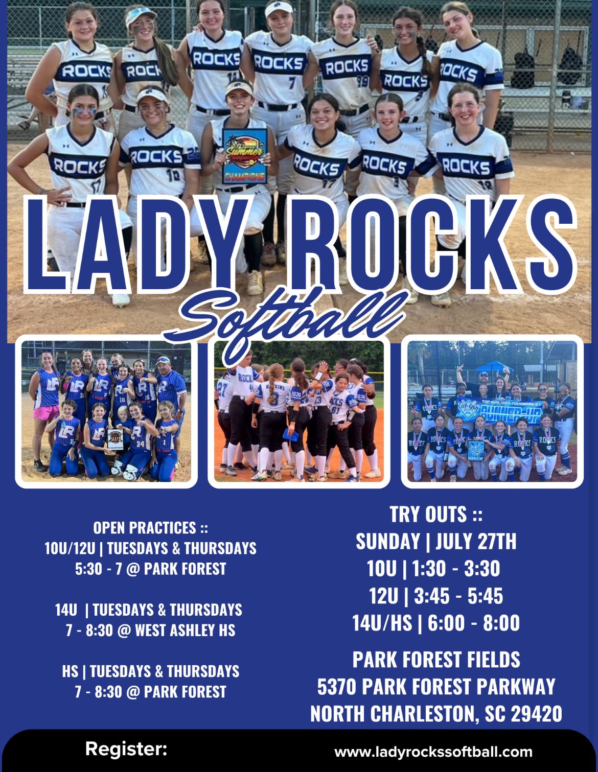 Lady Rocks Softball