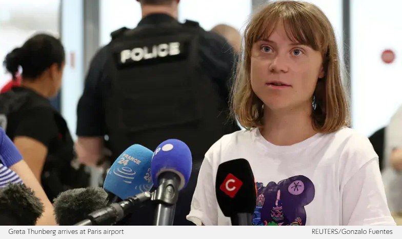 Arutz - Greta Thunberg says she will join another Gaza-bound flotilla ...