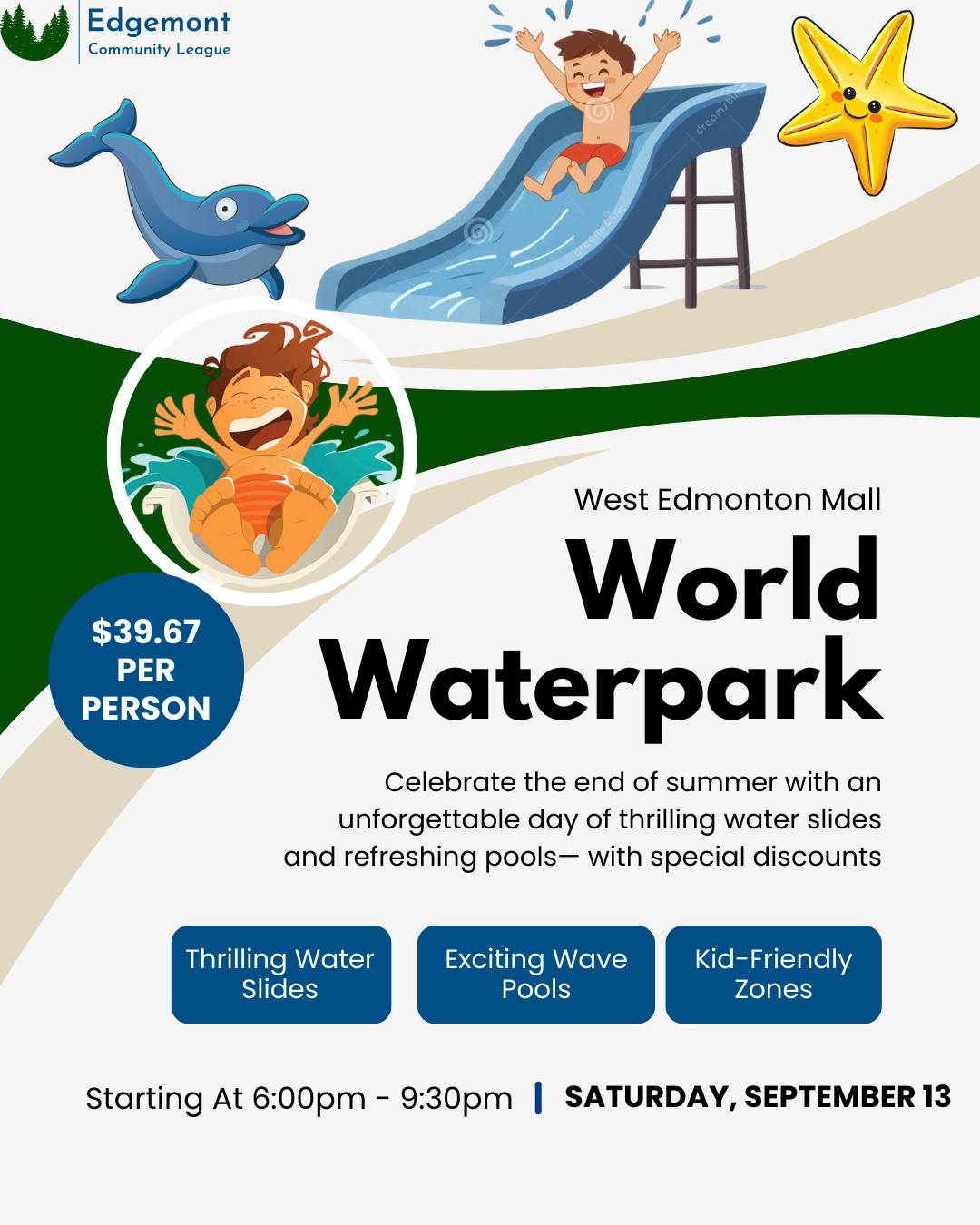 🌙💦 Water Park Night is Here!... - Edgemont Community League | Facebook