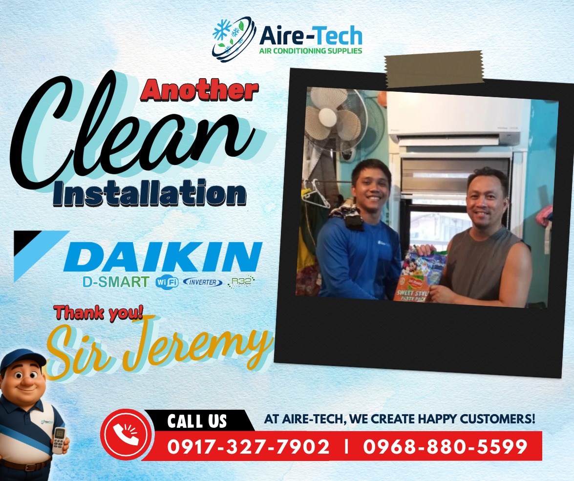 Aire - ️ Another Clean & Successful Installation! ️ Big thanks to Sir ...