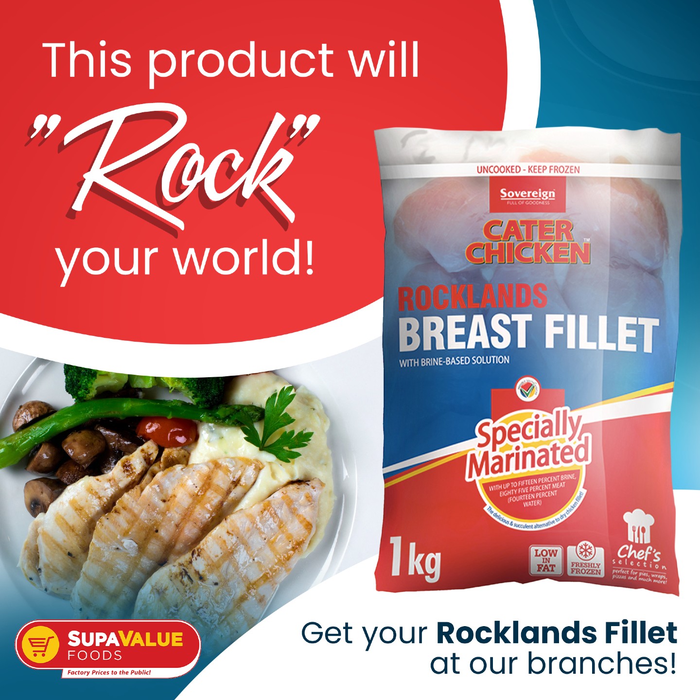 This breast fillet will rock your... - SupaValue Foods Group | Facebook