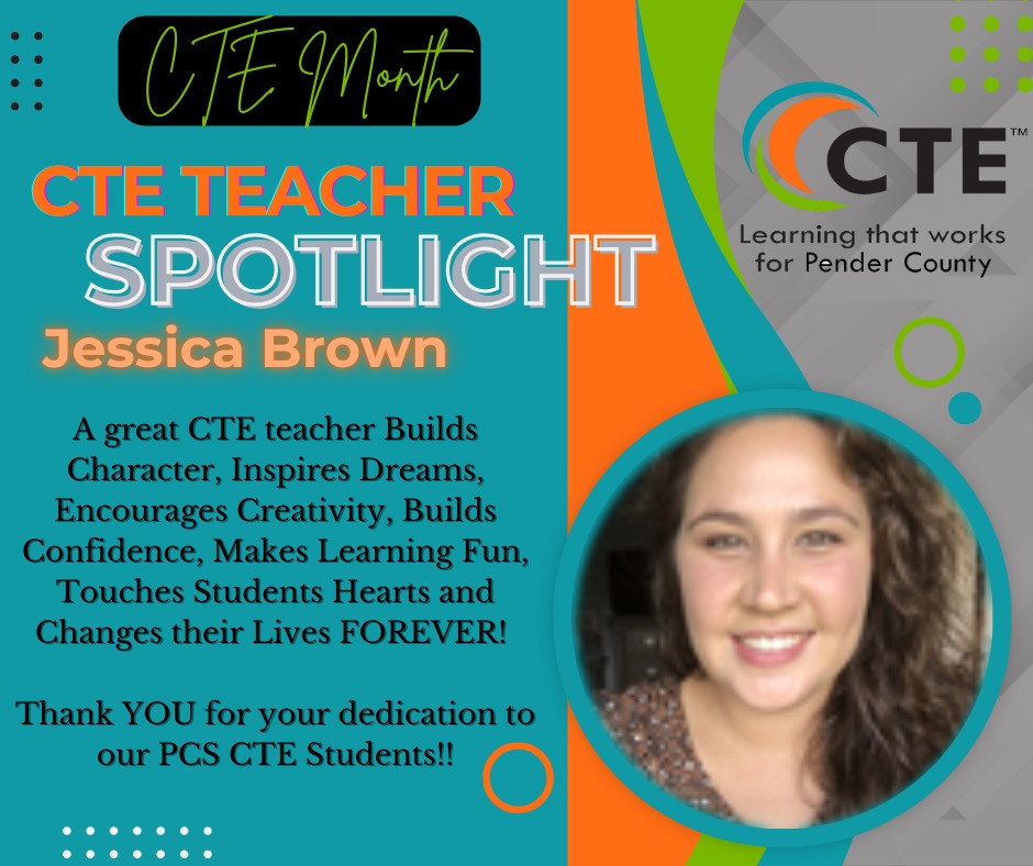 🌟 Spotlight on Mrs. Jessica... - Pender County Schools