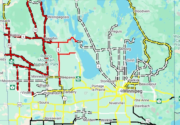 Manitoba - HIGHWAY CLOSURES 8:45PM - Wednesday, December 17th As ...