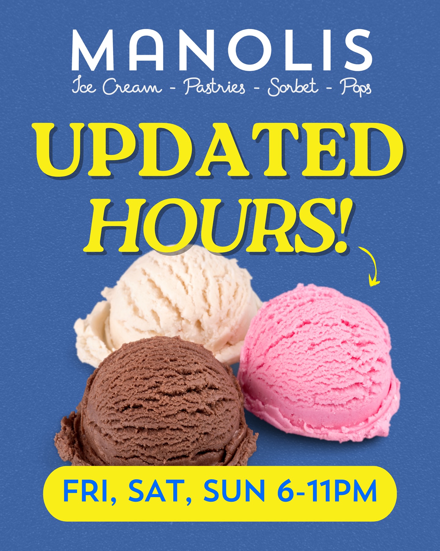 Manolis Ice Cream, Pops, Sorbet & More | Austin TX