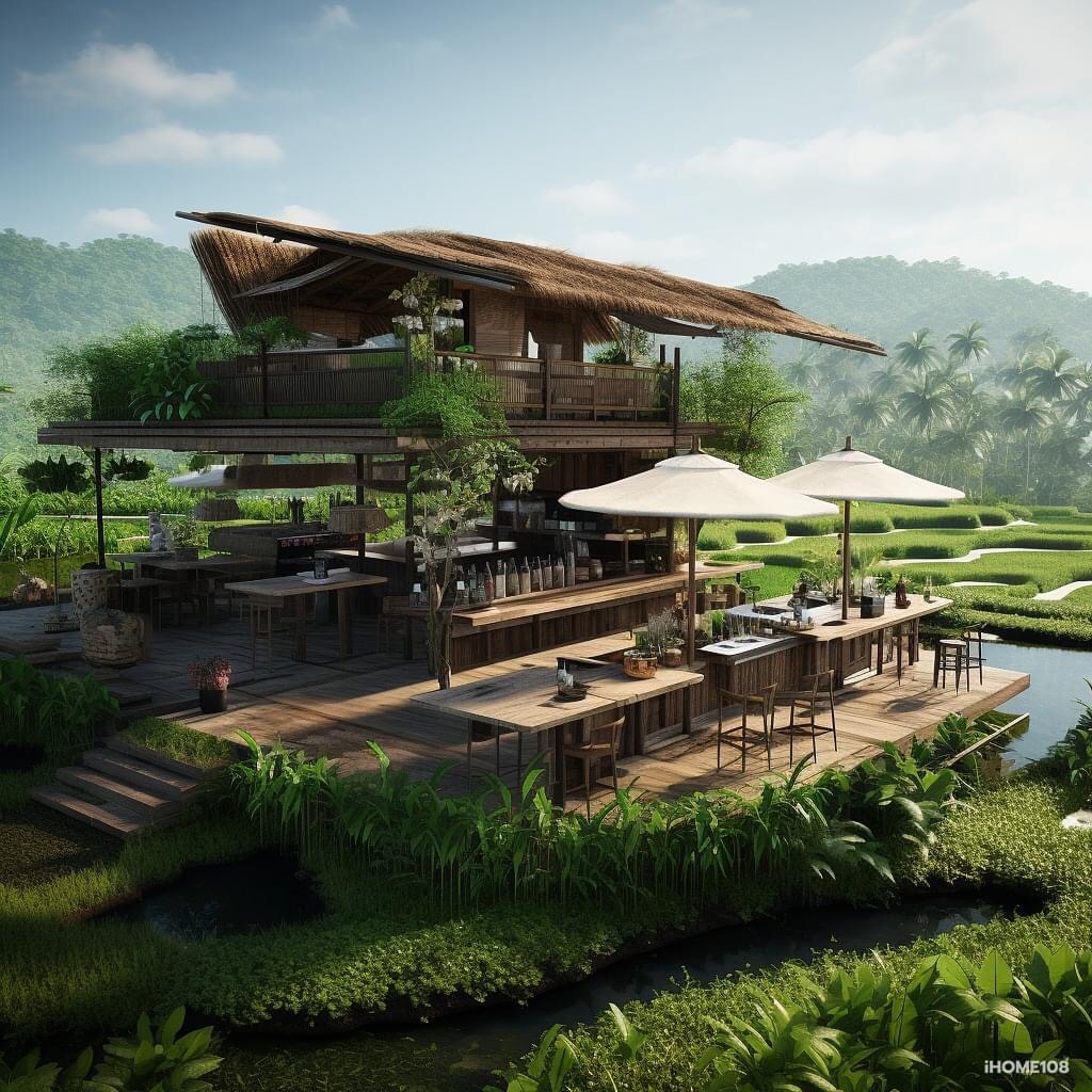 แบบคาเฟ่ ท่ามกลางธรรมชาติสวยๆ... - แบบบ้านสวนขนาดเล็ก | Facebook