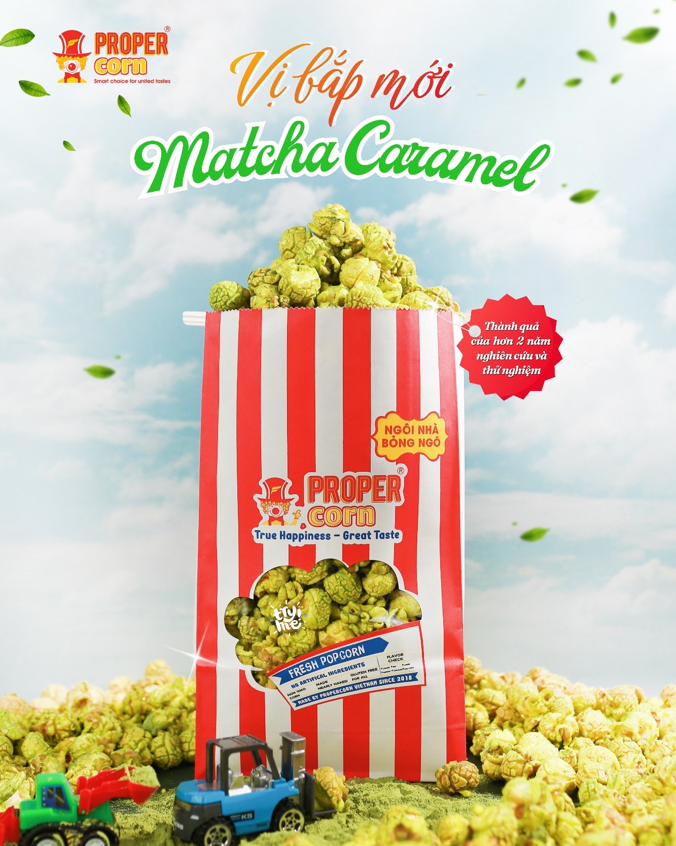 Propercorn - CHÍNH THỨC RA MẮT MATCHA CARAMEL - HƯƠNG VỊ TINH TẾ TỪ ...
