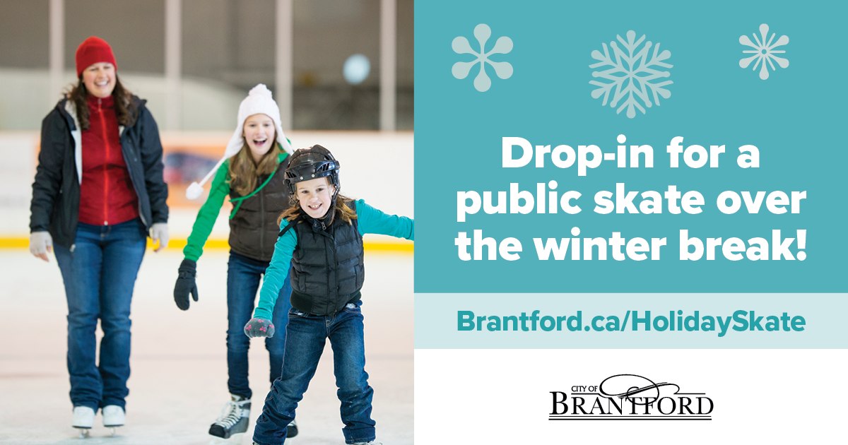 City - Skate into the holiday season with us! ️ The City of Brantford ...