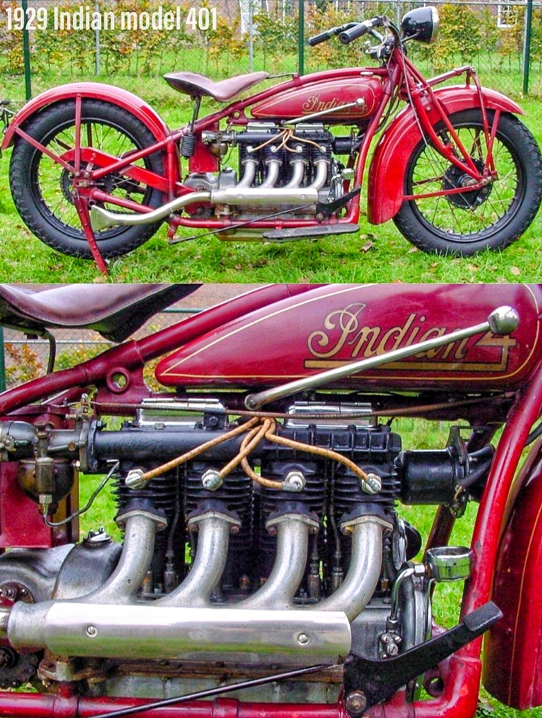 所さん⭐INDIAN FOUR 1932 直列4気筒エンジン搭載 所さん⭐INDIAN FOUR