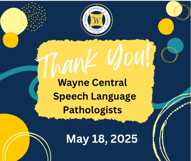 Wayne - National Speech Language Pathologist Day! May 18 was National ...