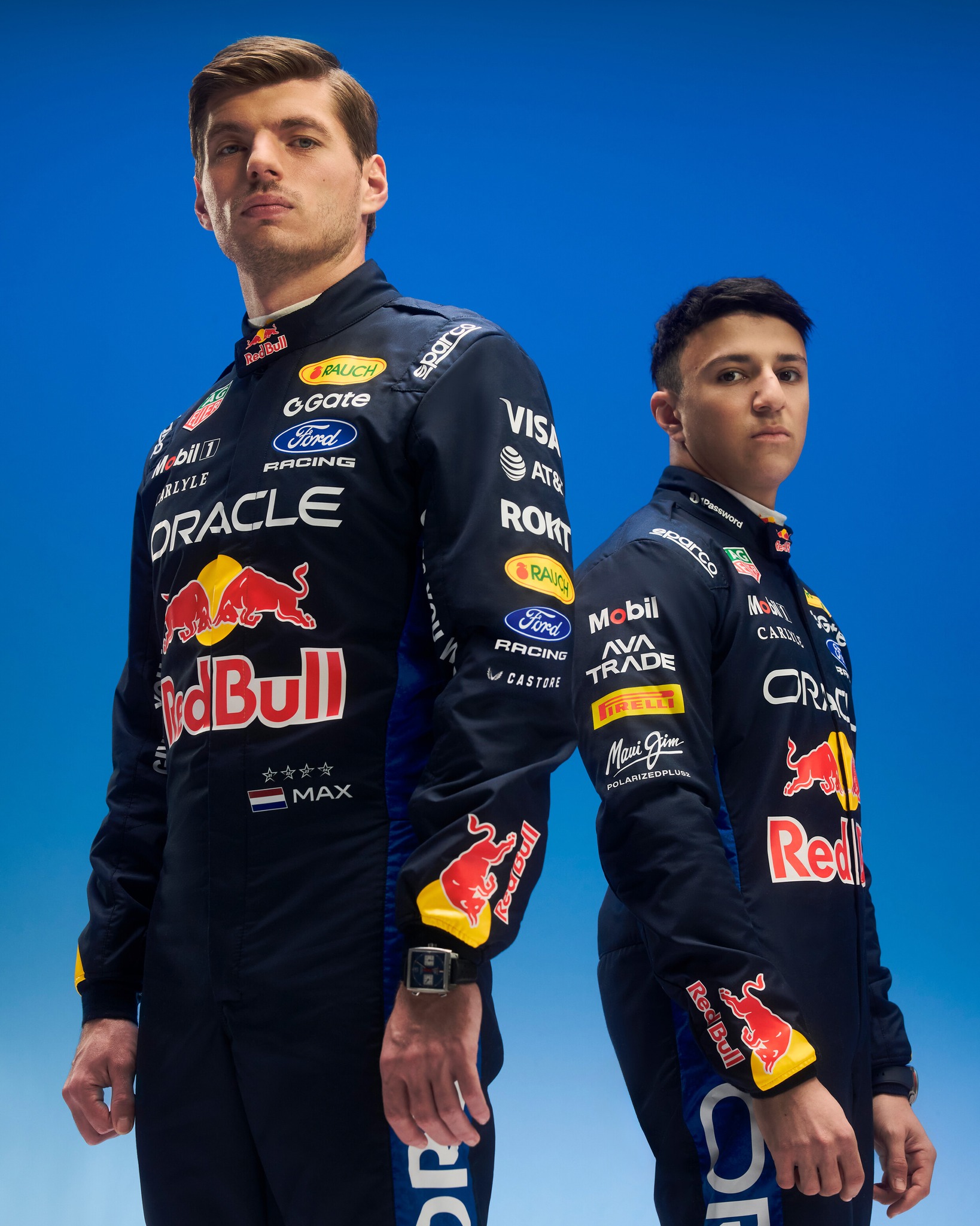 F1 - The 2026 Red Bull race suits for Max and Isack are... | Facebook