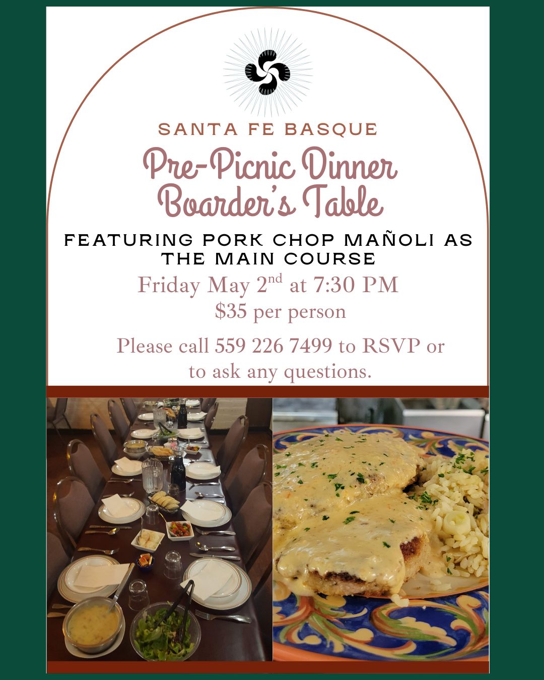 Santa Fe Basque Restaurant & Bar | Fresno CA