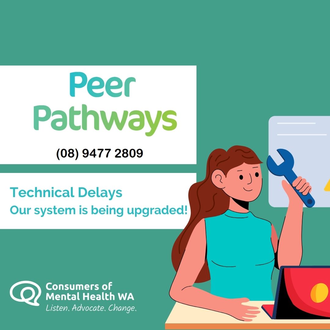 The Peer Pathways computer... - Consumers of Mental Health WA | Facebook