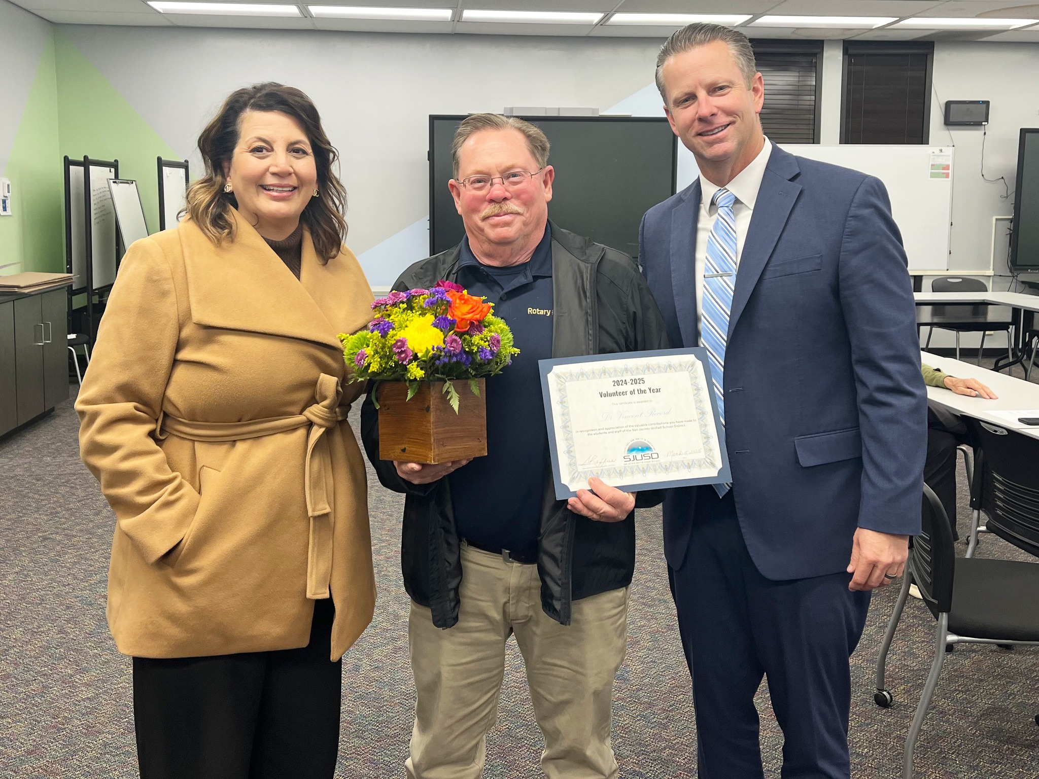 San - Congratulations to Dr. Vincent Record who was named the San ...