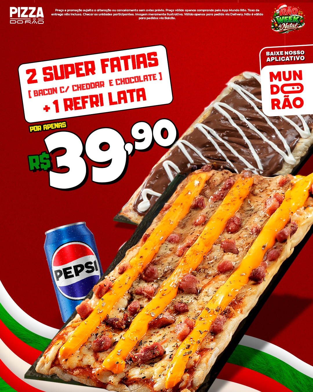 Pizza do Rão - 🎉CHEGOU o Fim de Semana do Rão! 2 Pizzas Médias + 1 ...