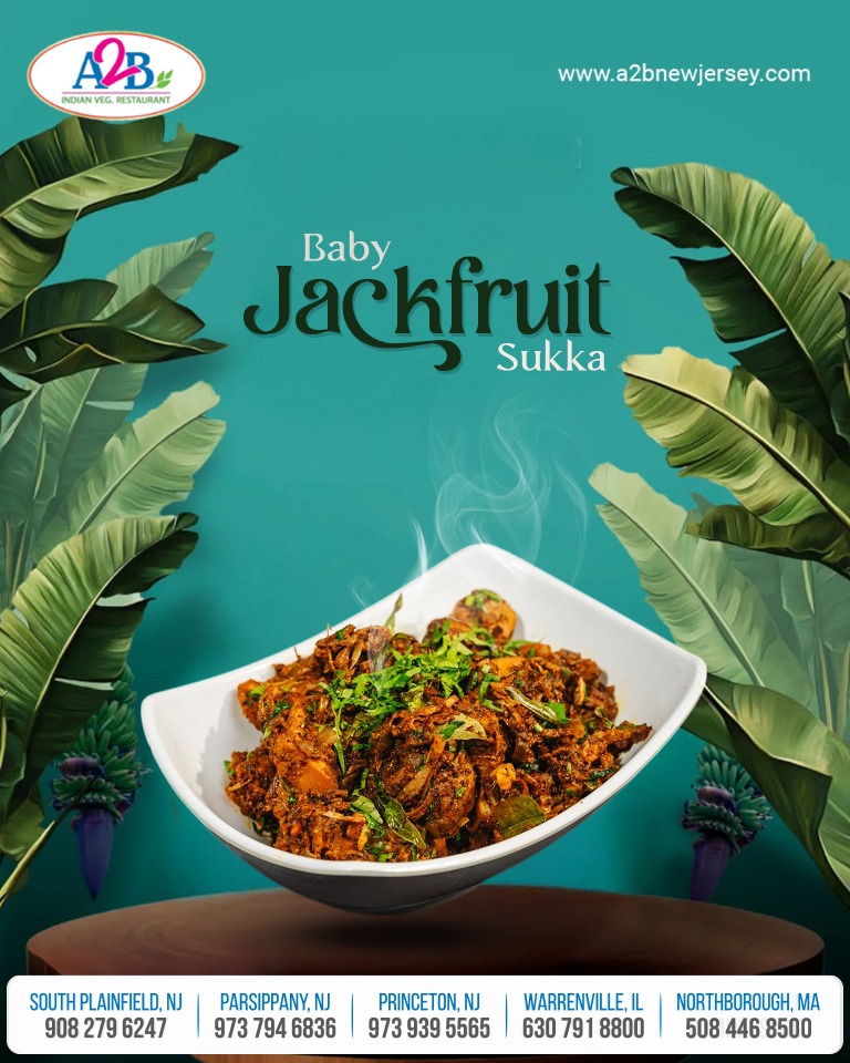 Baby Jackfruit Sukka -- savory South Indian delicacy made with