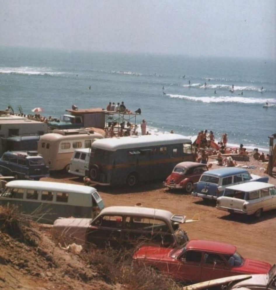 San Onofre surfing contest in 1963