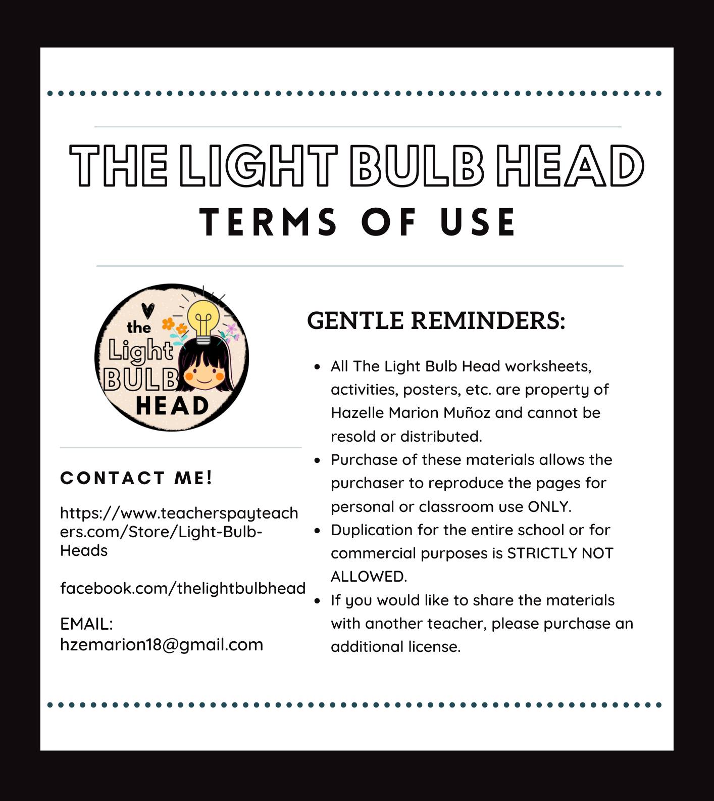 The Lightbulb Head Classroom Designs - Home