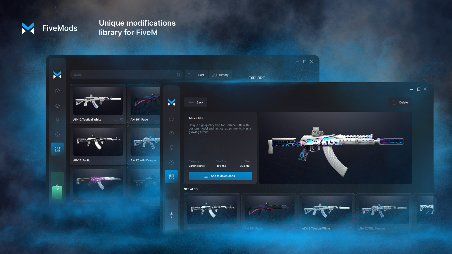 FiveMods - FiveMods is an application for auto-installing mods on FiveM ...