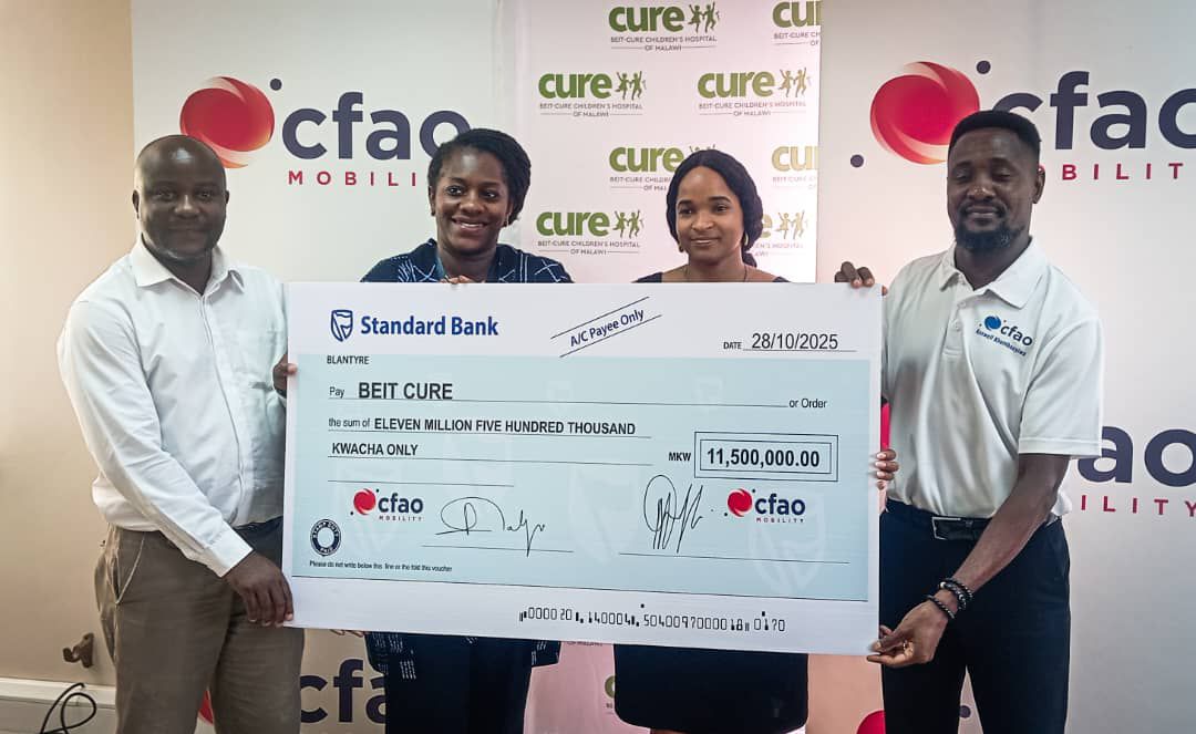 Times - #Times360Malawi CFAO Mobility Malawi Limited has contributed ...