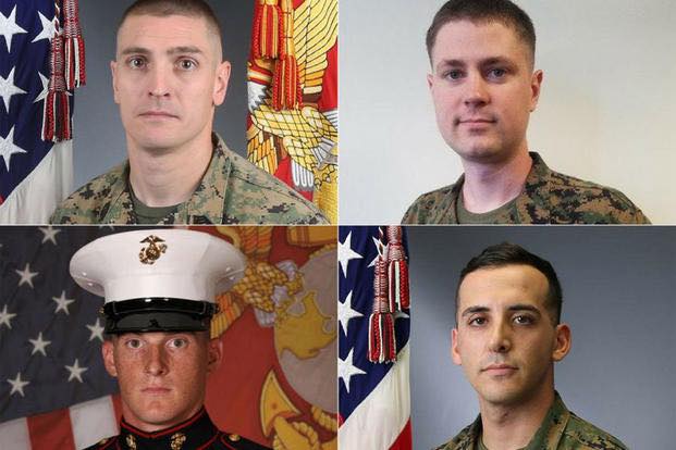 Honoring - 2018: The Marines killed in a CH-53E Super Stallion crash in ...