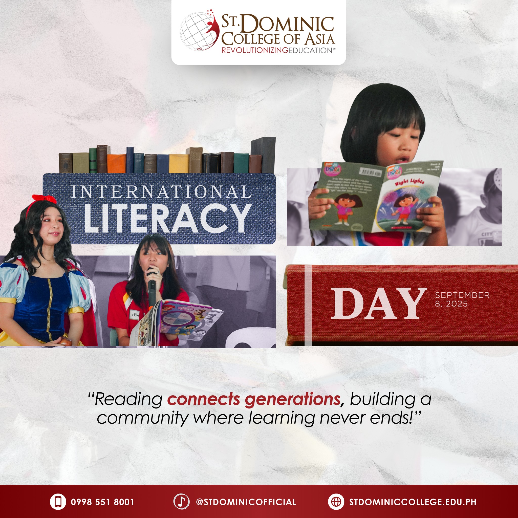 St. - International Literacy Day 2025 Our Dominican community proudly ...