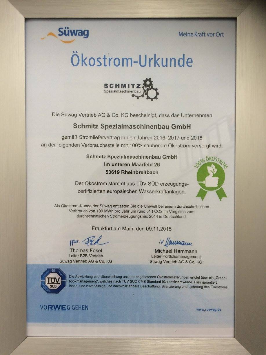 Schmitz Spezialmaschinenbau 28 張相片 公司 Im Unteren Maarfeld