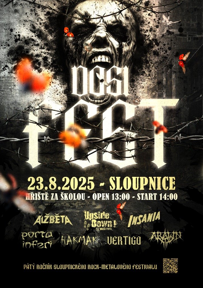 Dlouhá - Pozvánka na rock-metalový festival DOSIFEST 23.08.2025 Obec ...