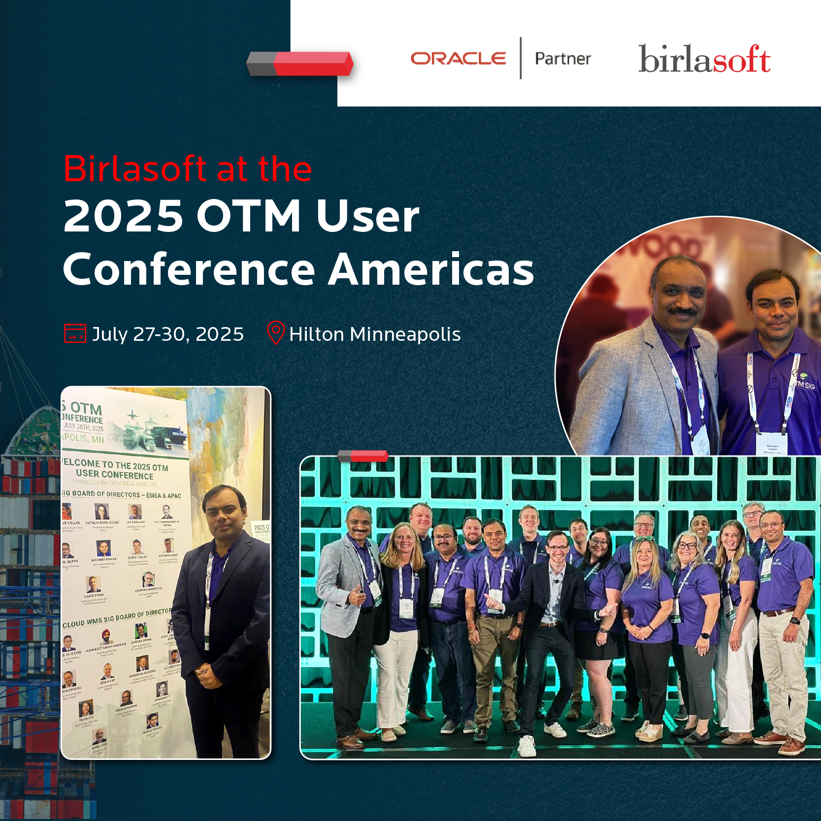 Birlasoft - Glimpses from the 2025 OTM User Conference... | Facebook