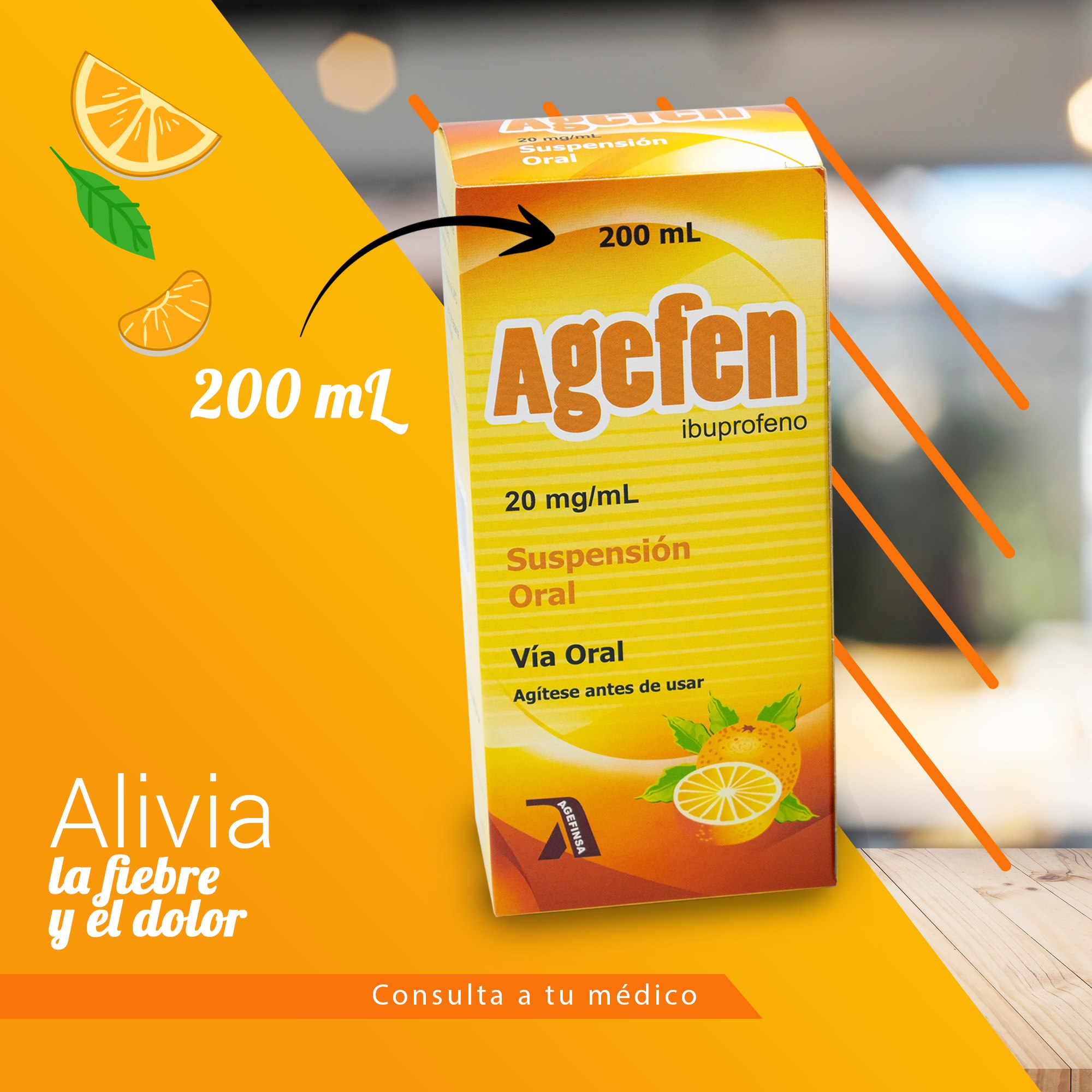 Agefen - Agefen con un tamaño ideal de 200mL alcanza para... | Facebook