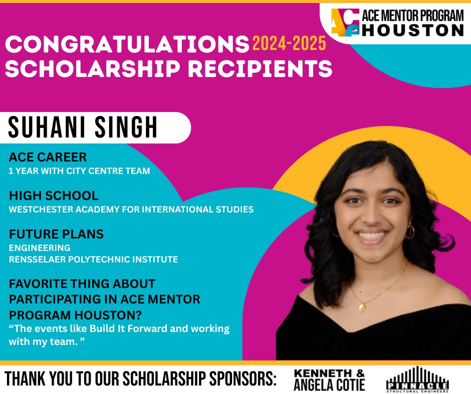 🎓 Please help us... - ACE Mentor Program Houston, Inc. | Facebook