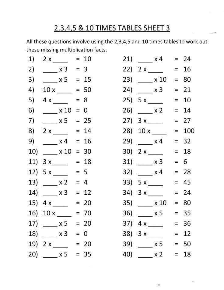 Maths worksheets Grade 2,3,4... - Divine Light Special | Facebook