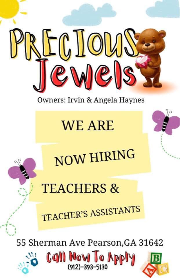 Precious Jewels Early Learning Center, LLC | Douglas GA