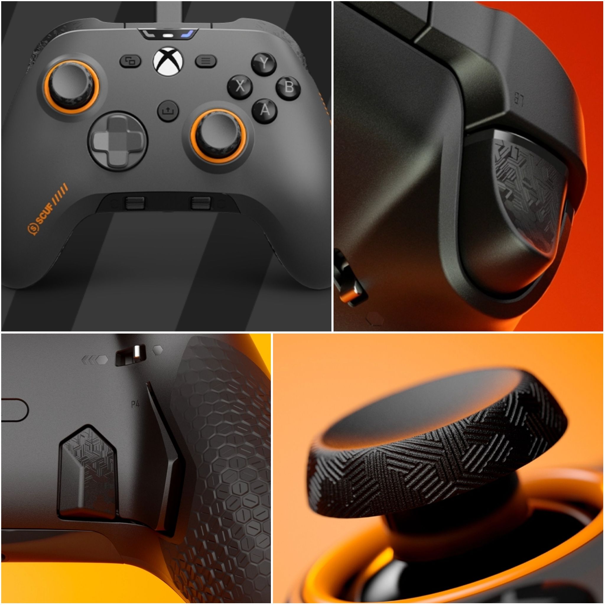 6-in-1 Interchangeable Thumbstick Caps for PS5 DualSense