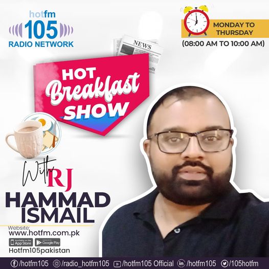 HOT FM 105 - Lunch With Marium 📟 With Rj Syeda Marium Rizvi 🎙 Monday To ...