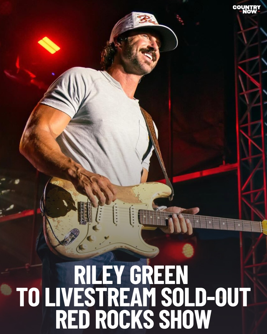 Country - Fans can stream Riley Green's sold-out Red Rocks show from ...